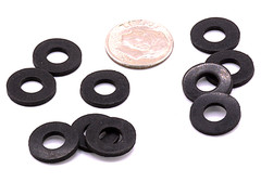 1/4″ ID Rubber Washers 1/4″ ID X 1/2″ OD X 1/16″ Thick Various Pack Quantities