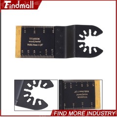 Findmall 30 PCS Japanese Tooth Multi Tool Blades Titanium Oscillating Saw Blades