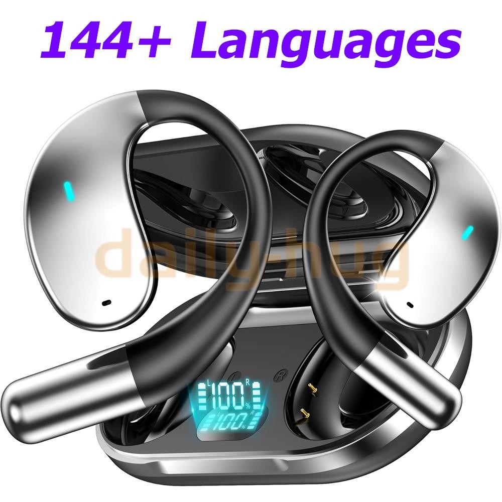 3-In-1 Smart Voice Translation Earbuds 150+ Languages Real Time Translator New