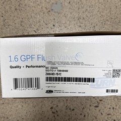 Zurn Z6000-WS1-YB-YC Manual Flush Valve 1.6 GPF