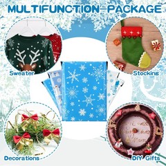 200 Pcs Large Christmas Poly Mailers 10 x 13 Inch Waterproof Christmas Mailer…