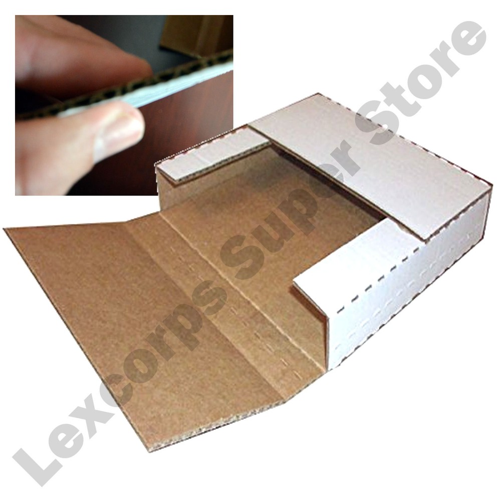 LP Record Mailers 25 qty 12.5×12.5×1 Variable Depth Box