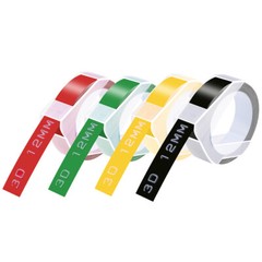 4PK 3D Embossing Tapes For DYMO Embossers Label 1/2″ Red Green Yellow Black