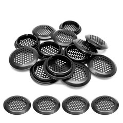 Suiwotin 20pcs 2 Inch 53mm Air Vents, Stainless Steel Circular Soffit Vent, R…