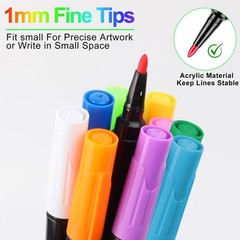 1 Count (Pack of 10), red, blue, green, orange, pink, yellow, purple, brown,…