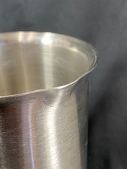 POLAR WARE 18-8 Stainless Steel 600mL Low Form Griffin Beaker Pour Spout 600B