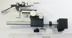 3 Axes XYZ + X Fine Micromanipulator with Tilt and Magnetic Base