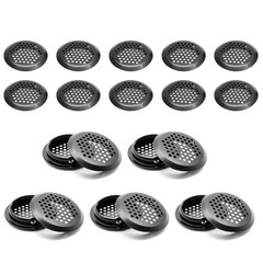 Suiwotin 20pcs 2 Inch 53mm Air Vents, Stainless Steel Circular Soffit Vent, R…