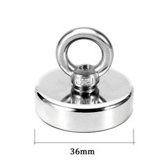 Neodymium Fishing Magnets Pulling Force Super Strong Round Rare Earth