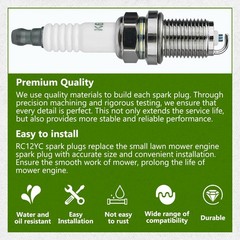 Spark Plugs Replacement, 4-Pack