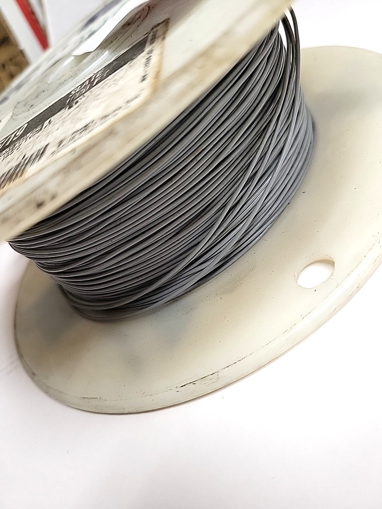 TEFLON 22 ga slate / gray strand Wire ALPHA 2845/19 $ per 40ft section FREE Ship