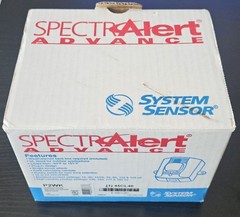 System Sensor P2WK. Outdoor Horn Strobe, 2 Wire, White.