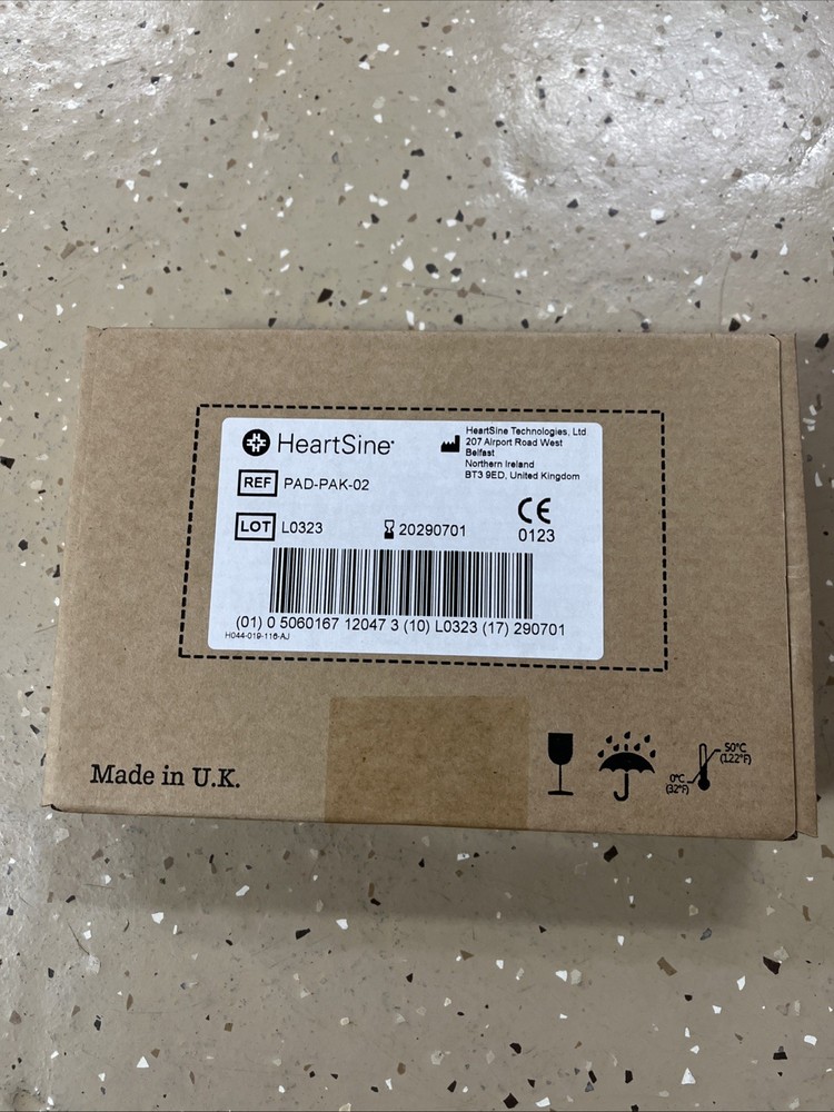 HeartSine Pad-Pak-01 Adult Samaritan Pad Cartridge 7/01/2029