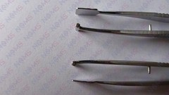 SS Battle Eye Meibomian Gland Expresser Forceps Deep Meibum For Dry Eyelids Tool