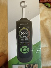 RDINSCOS Moisture Meter Ball Type Drywall Wood Moisture Meters Walls Inductive