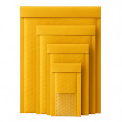 #000 #0 #2 #5 Gold Kraft Bubble Mailers Self-Seal Padded Envelopes Shipping Bags