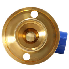 10 Pcs XFITTING 3/4″ FPT x 3/4″ GHT 1/4 Turn Hose Bibbs with Flange