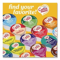 Coffee-Mate 35080 0.38 oz Liquid Coffee Creamer – Hazelnut (180/CT) New