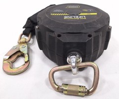 Ironwear 2450-SSH-LE 50′ Class 2 Leading Edge Self-Retracting Lifeline 11104198