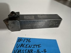 valenite VMSSNR-16-4 indexible carbide lathe toolholder 5”OAL 1”Shank Turning