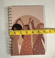Jones Studio Pink Women’s Spiral Notebook Heritage Sisters Friends Females 8×6