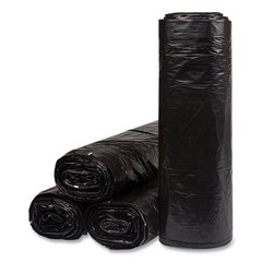 Inteplast Group Can Liners, 60 gal, 1.2 mil, 38×58″, 10 Bags/Roll, 10 Rolls/CT