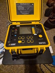 AEMC 5070 MEGOHMMETER GRAPHICAL INSULATION TESTER (FREE SHIPPING)