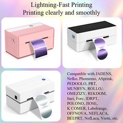 2″&2.25″×1.25″HolographicThermal Labels Self Adhesive Stickers 500 Labels / Roll