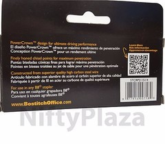 Bostitch Office B8 PowerCrown Premium Staples, 0.25 Inch Leg, Full-Strip silver