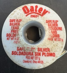 OATEY Safe Flo 8-oz Roll Lead-Free Silver Solder Wire 29024