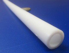 PTFE Teflon Straight Tube 7/16 OD x 5/16 ID x 1/16 Wall x 1 Foot Length