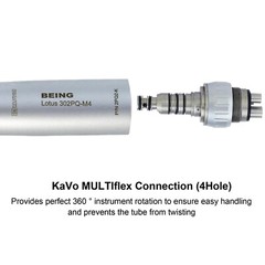 BEING Dental Handpiece High Speed Turbine 4 Hole For KaVo MULTIflex NSK Coupling