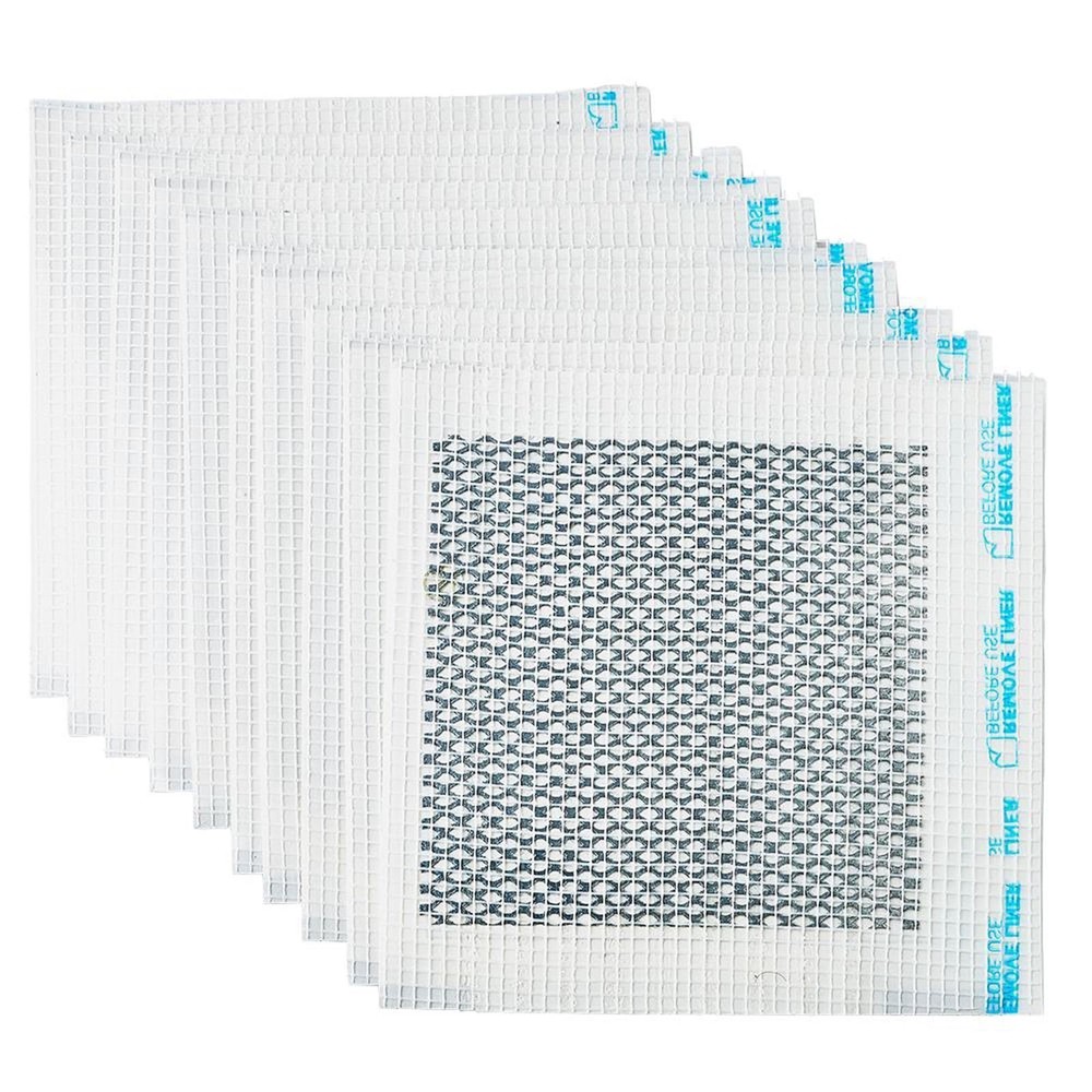 10 Pcs 4″ x 4″ inch Adhesive Mesh Wall Repair Patch for Damaged Drywall Ceiling