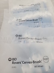 4 Bags (25 Per) 100Total BD Rovers Brush REF491461 Expires 02/2028 FREE SHIPPING