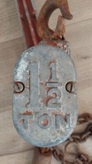 COLUMBUS MCKINNON CM Ratchet Lever Hoist Series 640, 1.5 Ton, chain