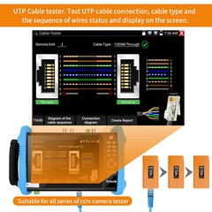 Rsrteng Network Cable Tester Remote Kits NO.1 to 5 or NO.6 to 10 for RJ45 Cat5