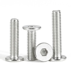 M5 Ultra Thin Wafer Flat Head Low profile Screws Bolt Allen Key Stainless Steel