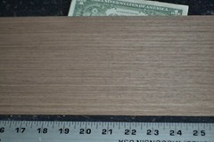 Composite Walnut Raw Wood Veneer Sheet 5.5 x 36 inches Engineered N5942-21
