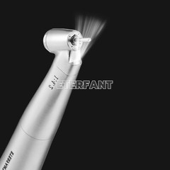 ENTERFANT Dental 1:1/20:1 LED Fiber Optic Contra Angle Handpiece NSK Style