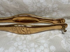 Heavy Door Brass Push Bar Handle – Commercial Grade