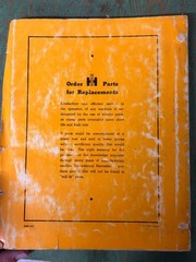 1978 International Harvester Parts Catalog – SM-4C Grain Drills