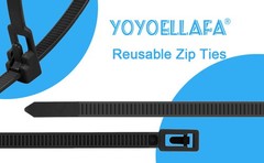 Black Zip Ties Heavy Duty 20 Inch Outdoor, 250lb Extra Large Cable Tie Wraps
