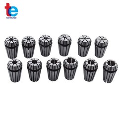 12Pcs ER16 1/32″-3/8″ Spring Collet Set For CNC Milling Lathe Tool
