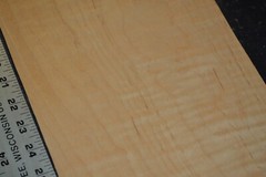 Flame Maple Raw Wood Veneer Sheet 9 x 29 inches 1/42nd 4671-76