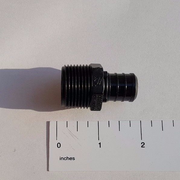 10 Pieces 3/4″ Pex X 3/4″ Male Adapter, 3/4 Pex Polly Alloy Male NPT Adapter