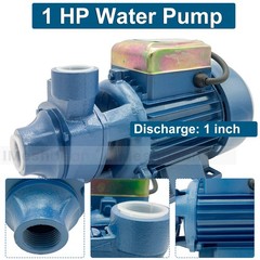 1HP Clear Water Pump Electric Transfer Centrifugal Bio Diesel Pond Pool Farm US