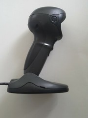 Retail barcode Scanner with adjustable base (unsure if working)
