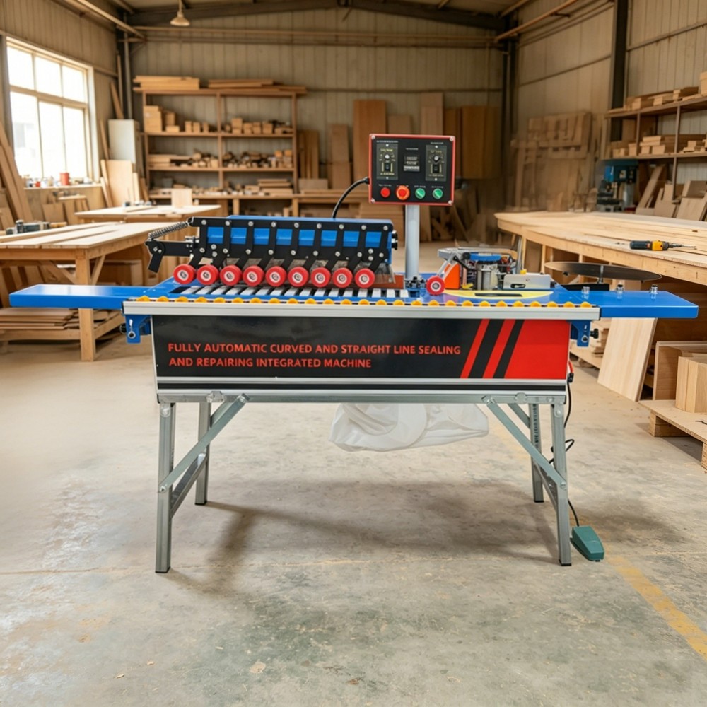 Auto Edge Banding Machine Double-sided Trimming & Adhesive Coating 0-19.7ft/min