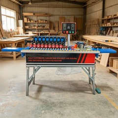 Auto Edge Banding Machine Double-sided Trimming & Adhesive Coating 0-19.7ft/min