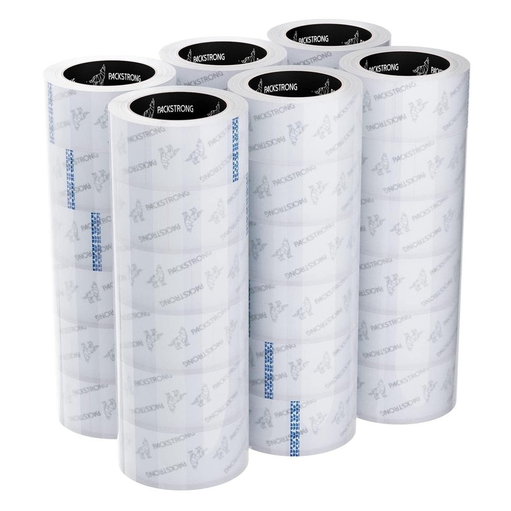 Industrial Grade Clear Packing Tape 36 Rolls – 110 Yards per Roll – 2″ Wide x…